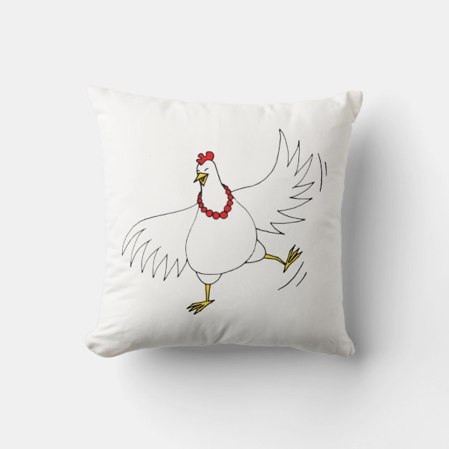 Drôle Coussin de poulet (Recto)