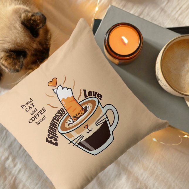 Drôle Coussin Personnalisé Beige Rustique et Confo (Créateur téléchargé)