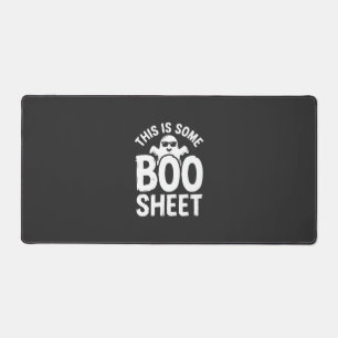 Drôle de feuille de Boo fantôme Halloween Design_1
