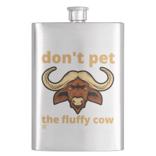 drôle de fiole "VACHE À FLUFER"