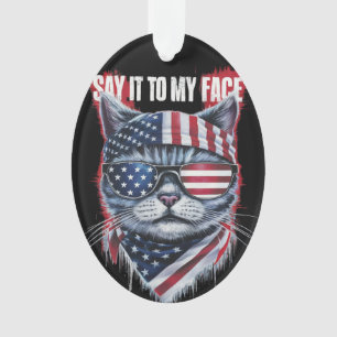 Drôle de le dire à mon visage drôle Chat