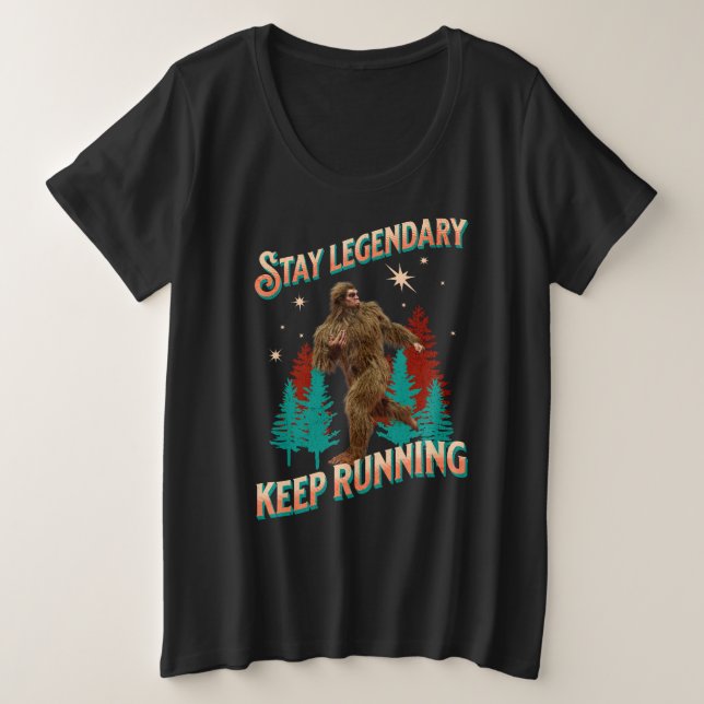 Drôle de motivation de course de Bigfoot (Design devant)