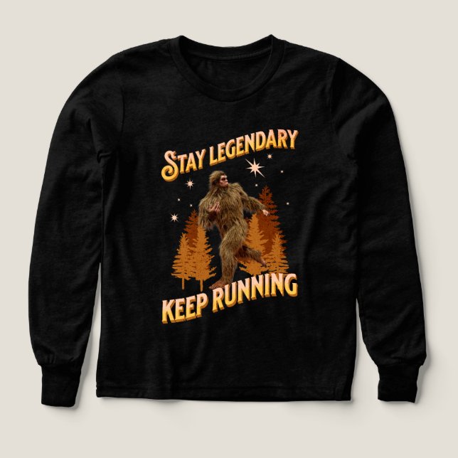 Drôle de motivation de course de Bigfoot (Motif recto)