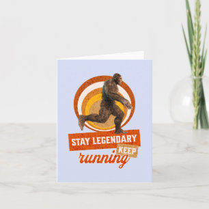 Drôle de motivation de course de Bigfoot
