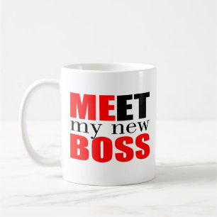 drôle de nouvelle entreprise propriétaire tasse de