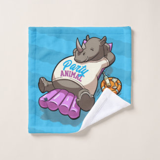 Drôle de rhinocéros animal de fête piscine gonflab