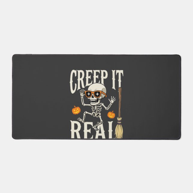 Drôle de squelette dansant Halloween Creep It Real (Recto)