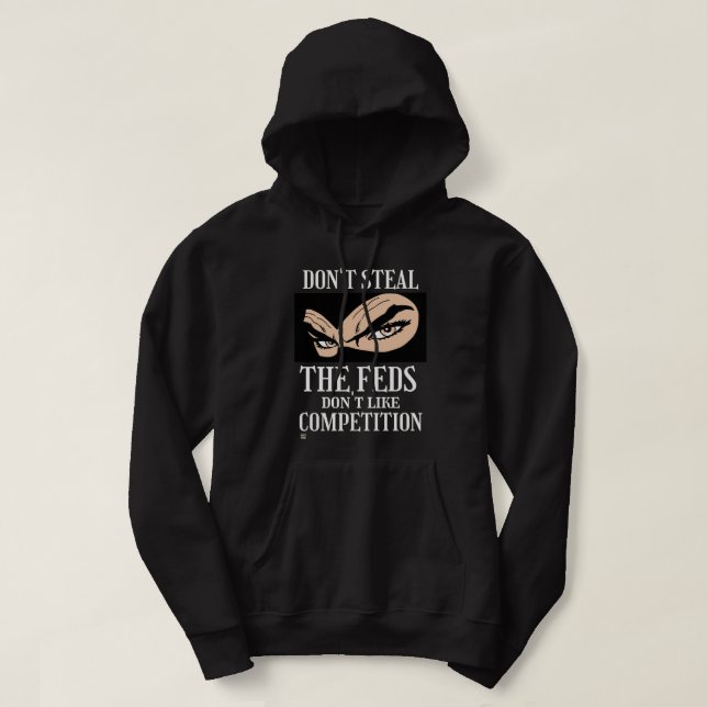 drôle de sweatshirt sweat - shirt à capuche "NE VO (Design devant)