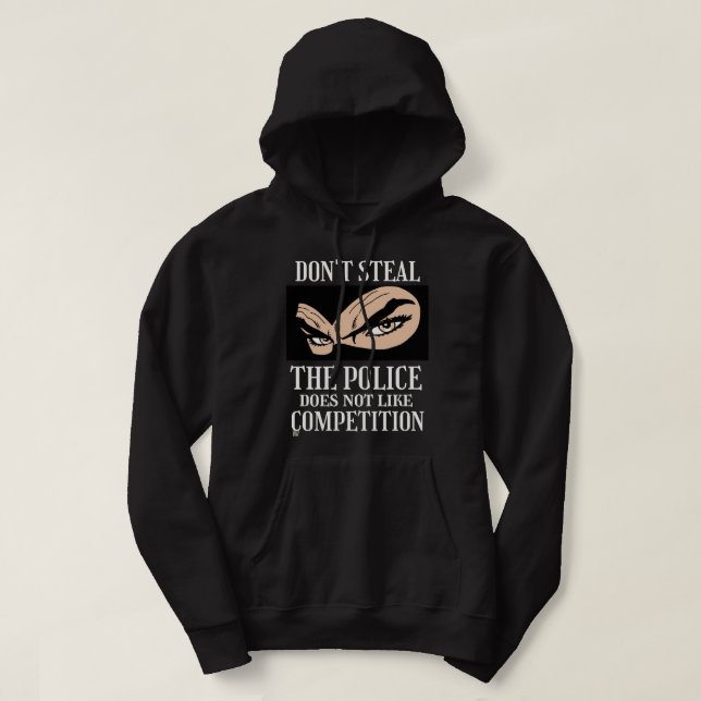 drôle de sweatshirt sweat - shirt à capuche "NE VO (Design devant)