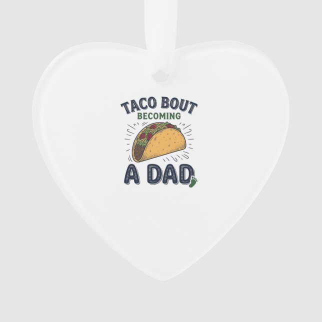 Drôle de Taco à propos de devenir un papa annonce  (devant)