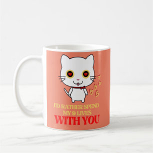 drôle de tasse de café "CUTE CAT"