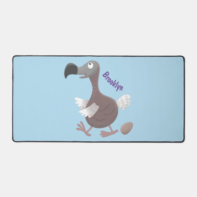Drôle dessin animé d'oiseau de dodo (Recto)