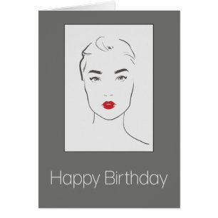 Drôle "Deux Semaines En Retard" Carte Anniversaire