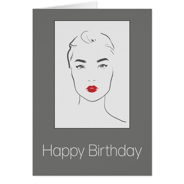 Drôle "Deux Semaines En Retard" Carte Anniversaire (Devant)