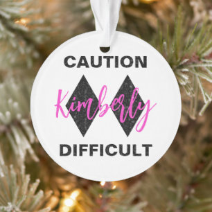 Drôle Difficile Double Diamant Noir