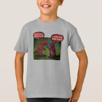 Drôle Dinosaure Amour T-Rex Pun T-Shirt Design