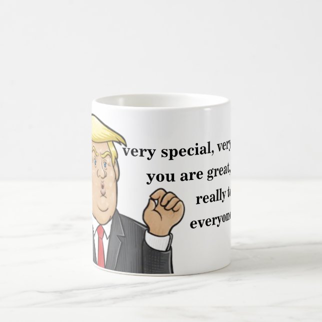 Drôle Donald Trump Fête des pères papa Mug (Centre)