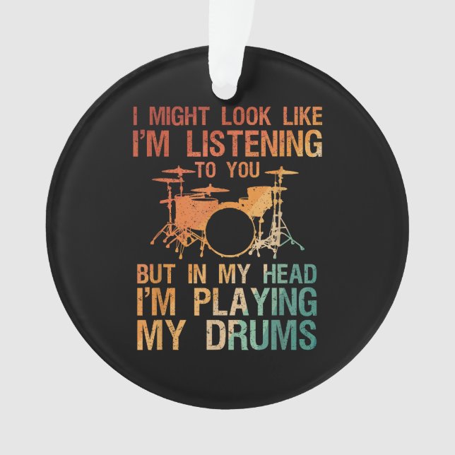 Drôle Drummer Art Pour Hommes Femmes Drum Player P (devant)