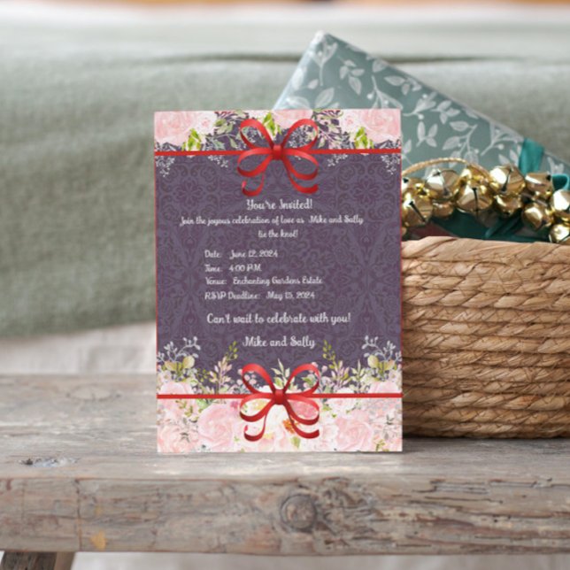 Drôle écriture des invitations de mariage (Créateur téléchargé)