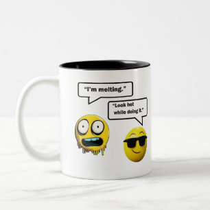 Drôle Emoji café Mug