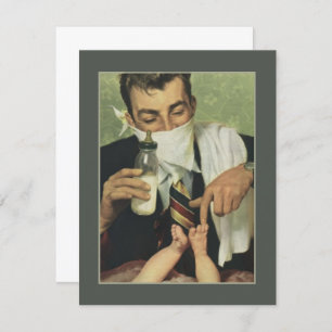 Drôle Fête des pères Vintage papa change Diapeurs