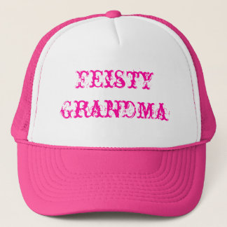 Drôle flippant grand-mère casquette mignon