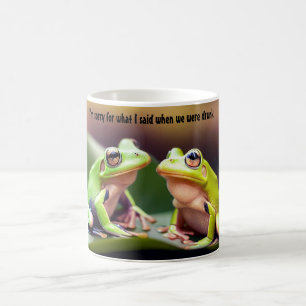 Drôle grenouilles ivre Coffee Mug