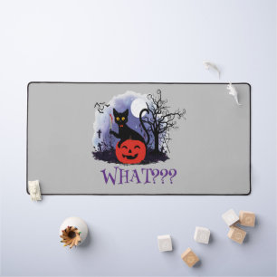 Drôle Halloween Bewitched Chat noir Quoi?