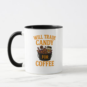 Drôle Halloween café Mug