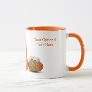 Drôle Halloween Citrouille tasses personnalisées