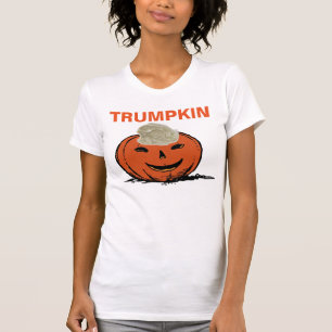 Drôle Halloween Donald Trump T-shirts TRUMPKIN