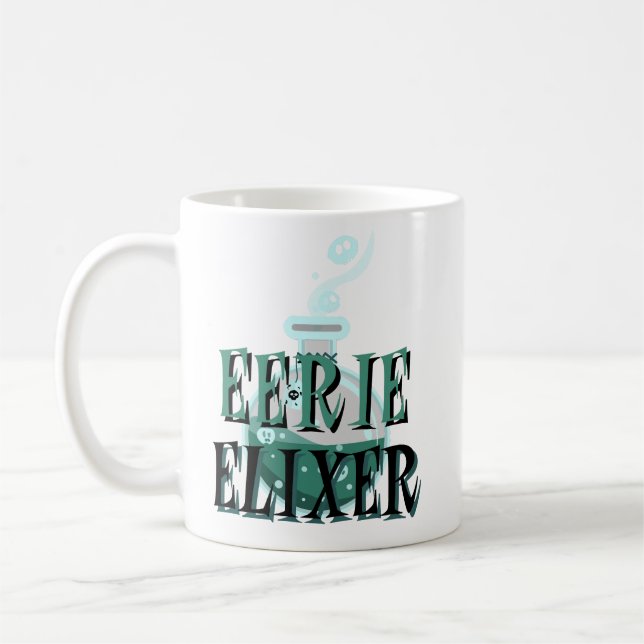drôle halloween tasse de café eerie élixer tasse (Gauche)