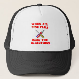 Drôle Handyman Directions Casquette Casquette