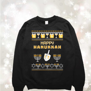 Drôle Hanoukka Ugly Sweater Sweatshirt