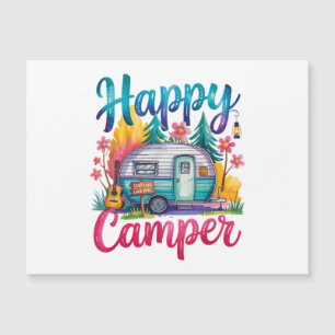 Drôle Happy Camper Équipement de Camping Remorque
