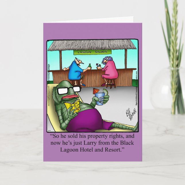 Drôle Happy Halloween Carte de voeux (Devant)