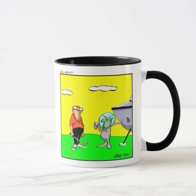 Drôle Humour de golf cadeau Mug (Droite)