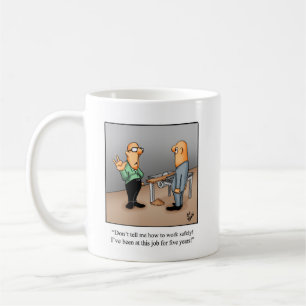 Drôle Humour de sécurité sanitaire Mug