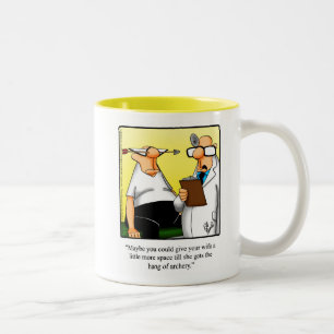Drôle Humour de tir à l'arc cadeau Mug