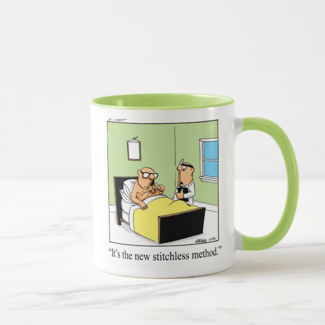 Drôle Humour Médicale Mug (Droite)