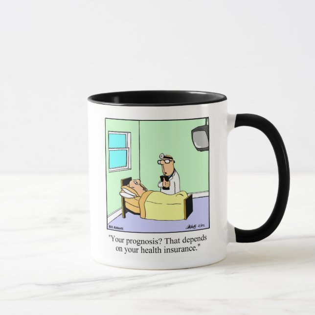 Drôle Humour Médicale Mug (Droite)