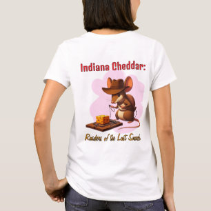 Drôle Indiana cheddar rat T-shirt