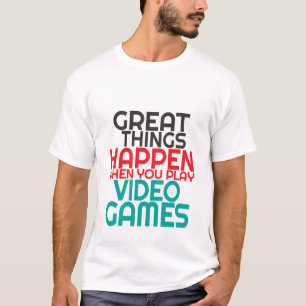 Drôle Inspirational Gamers Citation T-shirt