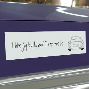 Drôle J'Aime Figaro Sticker de pare-chocs de voitu