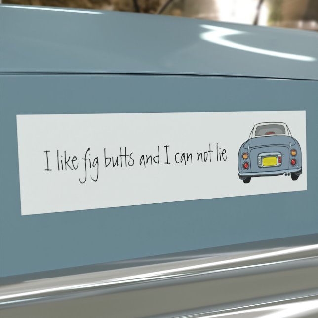 Drôle J'aime Lapis Grey Figaro Sticker voiture par (Do you like Lapis Grey Figaro Cars and can not lie? This is the car bumper sticker just for you)