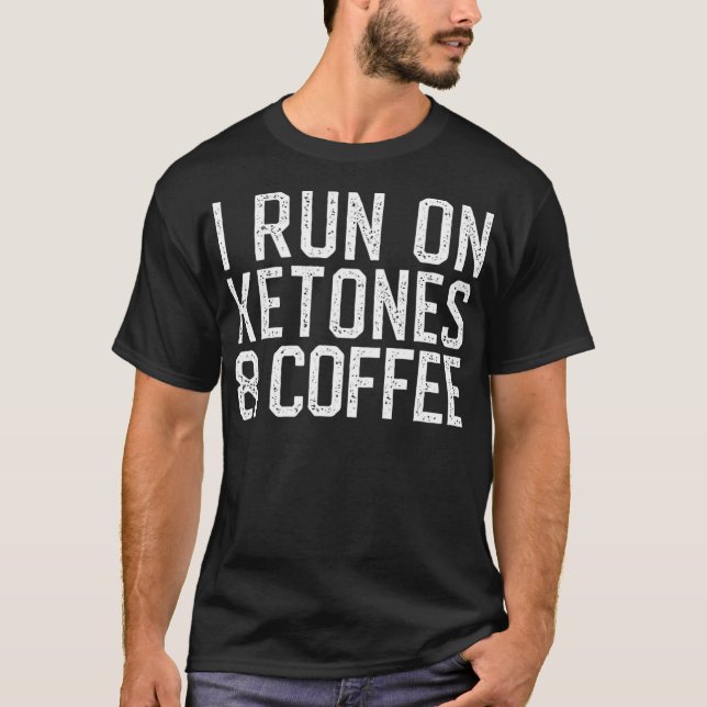 Drôle je cours sur Ketones Tshirt femmes Keto Diet (Devant)