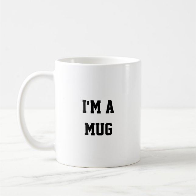 Drôle je suis une tasse, Tasse (Gauche)