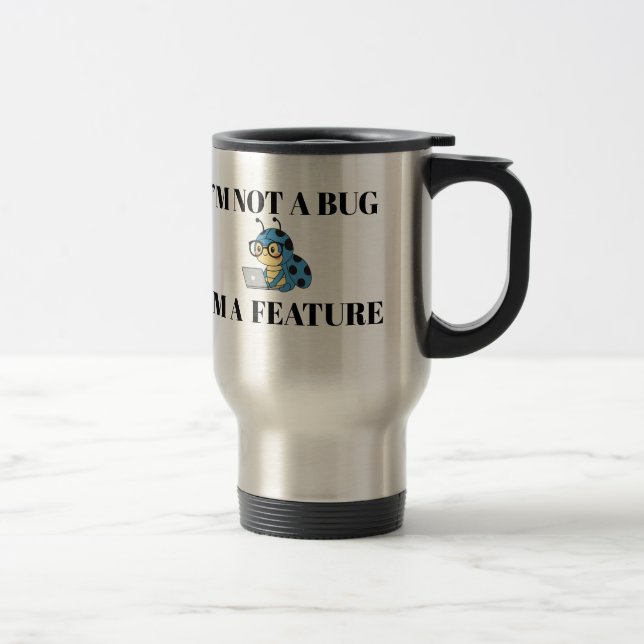Drôle Je vois Dead Code Programmer Mug (Droit)