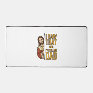 Drôle Jésus J'ai Vu Ça et Je Le Dis à Papa Design_