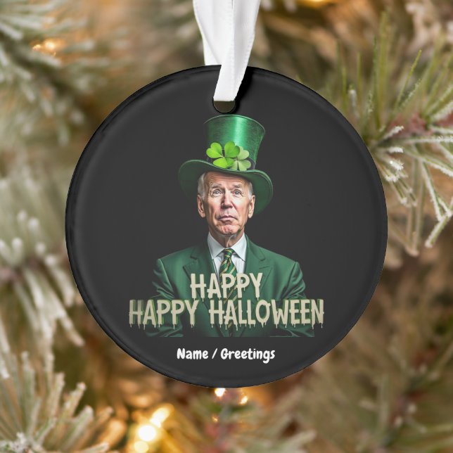 Drôle Joe Biden St Patrick's Day Confus (Arbre)